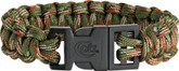 Colt Tactical S.P.E.A.R. Survival Bracelet Woodland Camo Medium 
