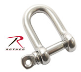 Rothco 5/32" Straight D Shackle with Screw Pin