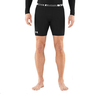 Under Armour HeatGear Sonic Compression Shorts (1236237) the ultra-tight fit that increases muscle power…and makes you feel invincible. 