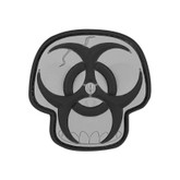 Maxpedition Biohazard Skull Patch SWAT