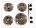 Also available in bisque, black or chrome.