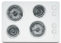 Cooktop, Electric coil 30" White by Whirlpool