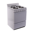 Range, 24", Gas White by Premier