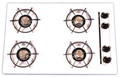 Cooktop, Gas, 30" White By Brown