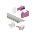 Cabinet Drawer Track Repair Kit 22-1/2 Metal