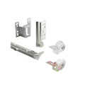 Cabinet Drawer Track Repair Kit  Monoslide 22-5/8 Galv Steel