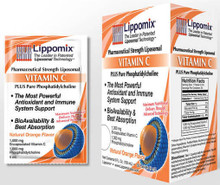 Each sachet contains Encapsulated Vitamin C - 1,000mg plus Phosphatidylcholine - 1,000mg