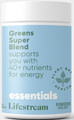 Greens Super Blend contains a powerful combination of greens, vegetables, fruits, herbs, vitamins and minerals, prebiotics and probiotics, fibre, pea protein, and antioxidant-rich organic spirulina, the perfect way to boost your daily nutrient intake and everyday well-being.