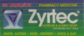 Zyrtec 10mg Tablets 30
