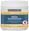 Contains Magnesium amino acid chelate (Meta Mag® - Magnesium diglycinate), Plus Taurine, Ascorbic acid (Vitamin C), Calcium , Potassium, and Vitamin B6 Formulated as a Raspberry Flavoured Powder