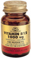 Contains Vitamin B12 (as cyanocobalamin prep.) - 1000ug per Sublingual Tablet