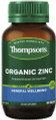 Thompson's Organic Zinc provides a good source of Zinc to help maintain immune system health, skin health and support the body's natural wound healing process