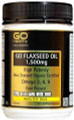 Contains High Potency New Zealand Certified Organic Flaxseed Oil, 1,500mg per capsule
