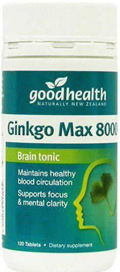 Medisch Inschrijven min Good Health Ginkgo Max Tablets 120