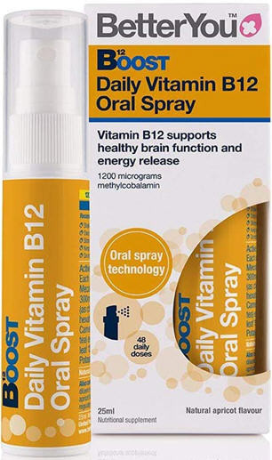 Radyoaktif açık Özerklik  BetterYou B12 Boost Oral Spray 25ml