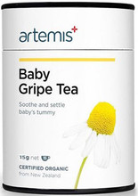 Contains 100% Certified Organic Herbs: Chamomile, Cinnamon, Aniseed, Dandelion Root, Fennel Seed, Licorice Root and Peppermint to Settle Your Baby's Digestive Discomfort