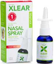 Contains Saline solution with Xylitol, an ingredient which cleanses and moisturizes the nasal passages to help alleviate congestion and relieve sinus pressure