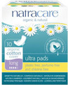 Natracare Ultra Pads with Wings Long 10 (2 packs = 20)