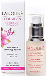 lanoline collagen infused with vitamin c eye serum
