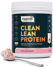 Contains Premium European Golden Pea Protein with Delicious Wild Strawberry Flavour, to Support an Active Lifestyle and Good Nutrition