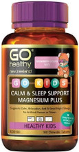 Combines  Magnesium, Zinc, Vitamins D and C, plus Tart Cherry and Chamomile to support sleep, and also soothes muscle tension, helps support kids during growth spurts and boosts immunity