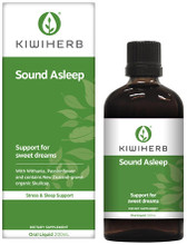 Contains Withania and Passionflower and NZ-grown Skullcap, traditionally used in Western herbal medicine to assist falling asleep faster, relieve sleeplessness, and support the nervous system for a healthy sleep