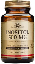 Each capsule contains 500mg Inositol, a B Factor related to the B Complex vitamins