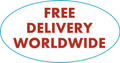 FREE DELIVERY WORLDWIDE - Yes, it's true - the advertised prices are all that you pay.