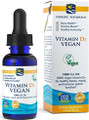 Contains 100% vegan vitamin D3 liquid for bone, mood, and immune health, sourced from organic lichen.