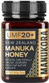Manukora Manuka Honey UMF20+ is Certified to Have High Levels of Antibacterial Activity (UMF of Greater than 20) and May be Used for Wound Care or Stomach Disorders