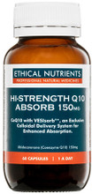High quality, high absorption, naturally sourced coenzyme Q10 as a convenient once a day dose