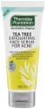 Provides triple exfoliating benefits of ground Tea Tree leaves, Apricot shell powder and Papain
