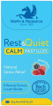 Rest&Quiet Calm Pastilles contains 4 drops of the Calm formula of the 8 remedy formula in each pastille.