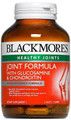 Blackmores Joint Formula with Glucosamine & Chondroiton is specifically formulated with a potent combination of glucosamine, chondroitin and nutrients for healthy cartilage and bones.