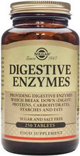 Comprehensive digestive enzyme formula to assist with the breakdown (digestion) of proteins, carbohydrates, starches and fats throughout the gastro-intestinal tract