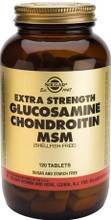 Contains Shellfish free glucosamine, chondroiton and MSM to support joint comfort