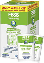 Non-medicated nasal and sinus wash to help relieve nasal and sinus congestion due to colds, sinusitis, rhinitis and allergies