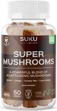 Mushrooms are known for their age-old adaptogenic properties, and these potent little gummies are packed with four different types – Reishi, Chaga, Turkey Tail, and Lion’s Mane.