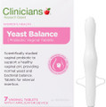 Clinicians Yeast Balance probiotic vaginal tablets have been developed to deliver healthy bacteria direct to the vagina