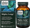 Gaia Herbs Mighty Lungs are formulated as Vegan liquid Phyto-Caps with Mullein, Plantain, Gaia-grown Marshmallow leaf and other specific herbs to help maintain lung health and function