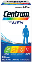 Specially Formulated Multivitamin, Mineral and Nutrient Supplement to Support the Needs of Men