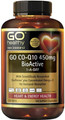 Go Healthy GO CO-Q10 450mg BioActive has been combined with the scientifically researched BioPerine® plus concentrated Fish Oil for enhanced absorption, for the support of heart health, energy and superior antioxidant protection