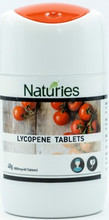 Naturies Lycopene contains 10 mg of Lycopene per capsule, extracted from high-quality tomatoes.