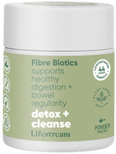Lifestream Fibre Biotics Powder is a unique natural fibre formula with prebiotics and probiotics to support the maintenance of healthy intestinal bacteria and ensure regular bowel movements.