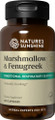 Nature's Sunshine Marshmallow & Fenugreek increases the production of mucosal fluids to soothe tissues and may stimulate expectoration of excess phlegm providing support for colds and flu