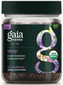 Gaia Herbs Sleep Gummies provides a tasty citrus flavoured soft gummy with Ashwagandha, Passionflower, Reishi extracts, and Jujube date to support sleep and stress.