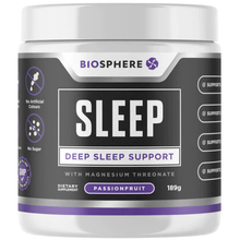 Biosphere Deep Sleep Support combines a range of the best sleep aids available, with a great-tasting, Passionfruit flavour