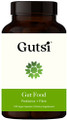 Gutsi Gut Food Prebiotics + Fibre contains a specialised blend of “smart” fibres that selectively feed only beneficial gut bacteria, this formula creates a probiotic-friendly environment in the gut to support normal microbial diversity and gut barrier function