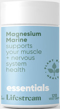 Naturally Derived Marine Source, Extracted from Seawater which Naturally Contains Magnesium Salts.