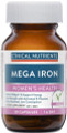 Ethical Nutrients Mega Iron Contains Iron Diglycinate Plus Vitamin C, Vitamin B12, Vitamin B6 and Folic Acid, Cofactors Important for the Production of Normal Red Blood Cells in the Body
